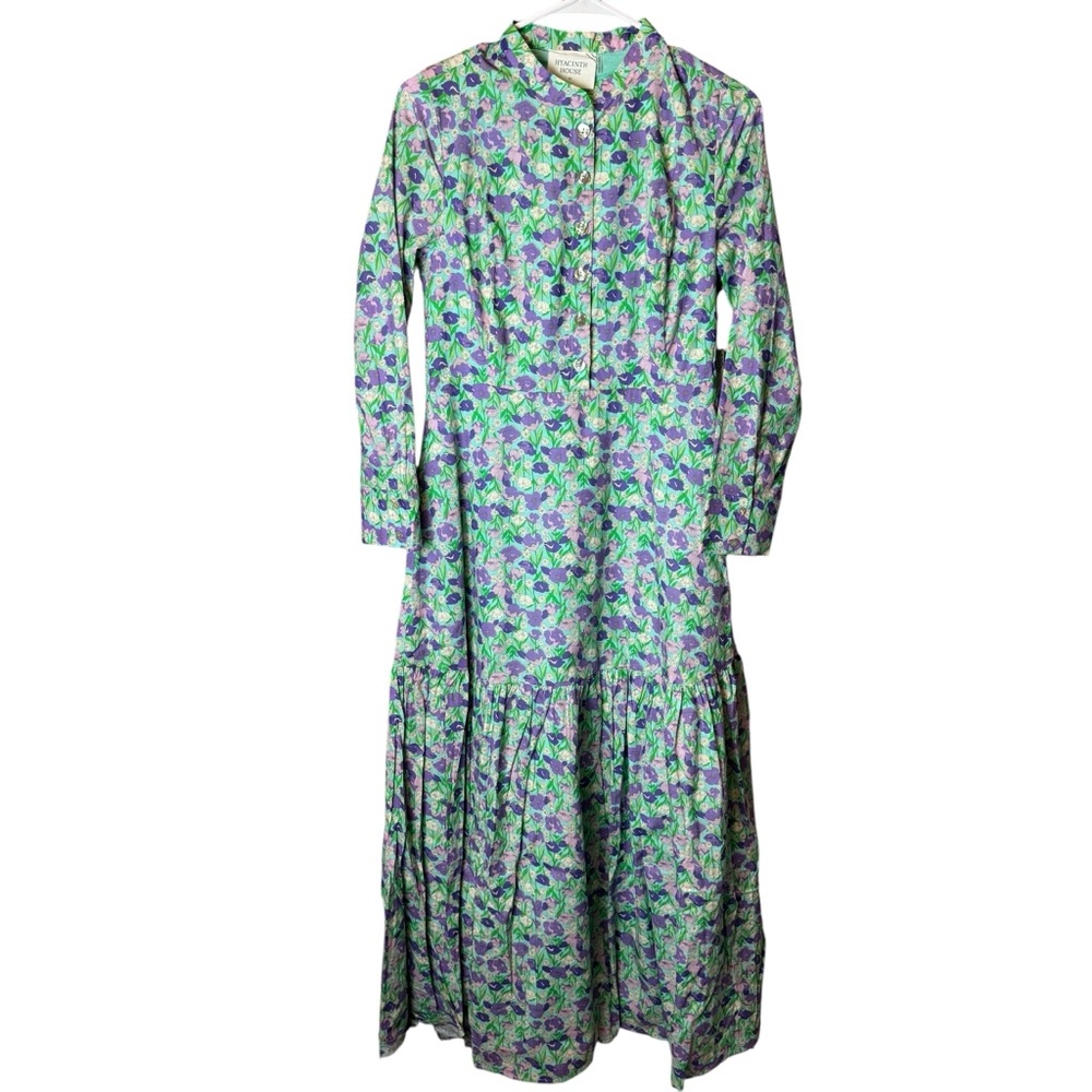 NWT Tuckernuck Hyacinth House Blue Floral Dress